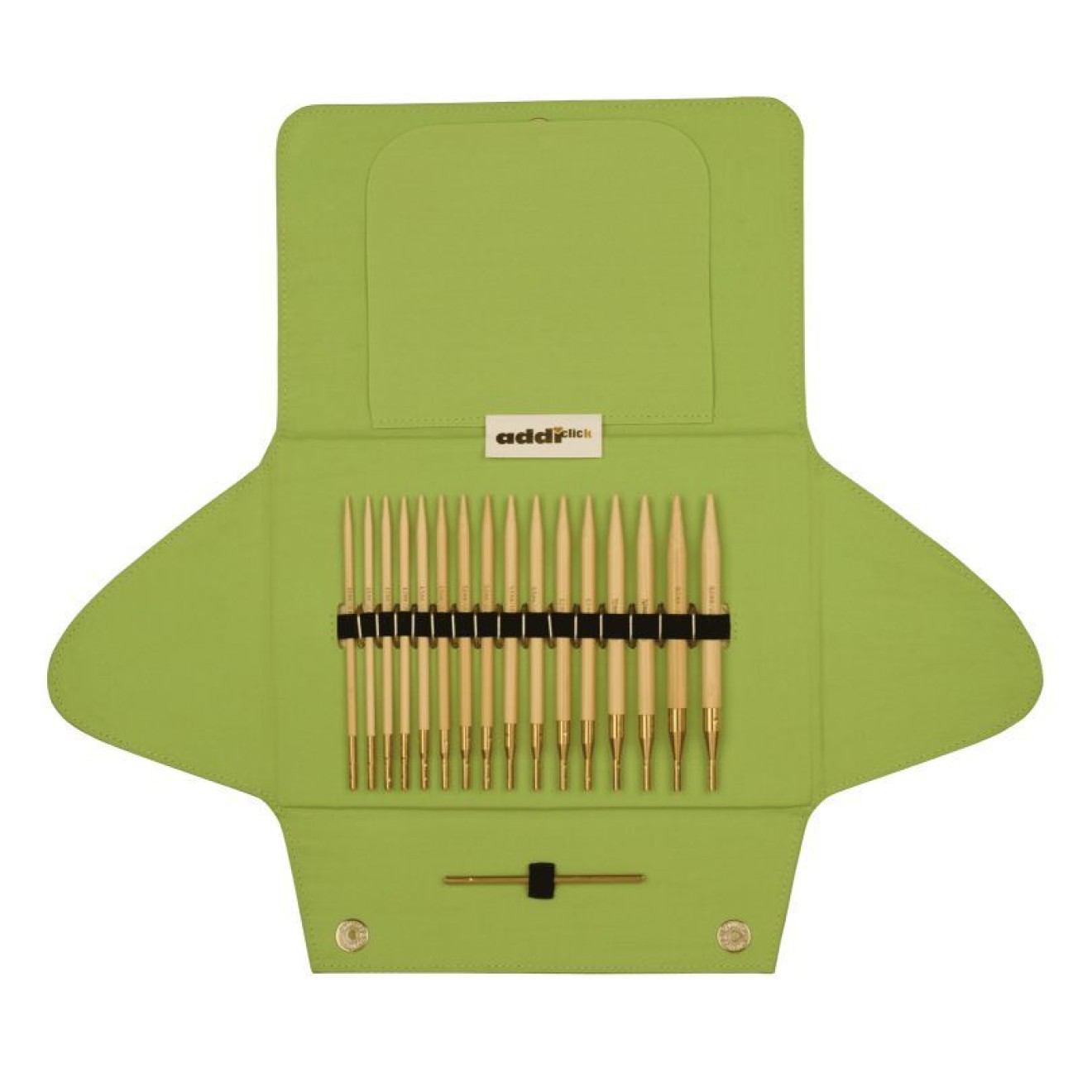 addi Click Bamboo Stricknadel-Set 3,50–8,00 mm