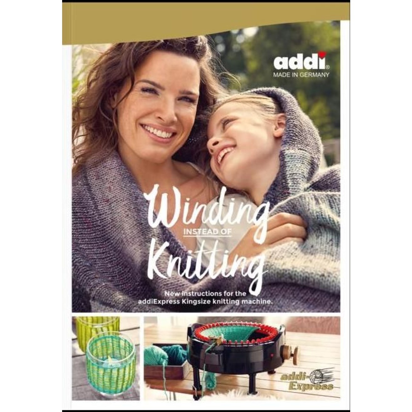 addi - "Kurbeln statt Stricken" Buch in Franz?sisch