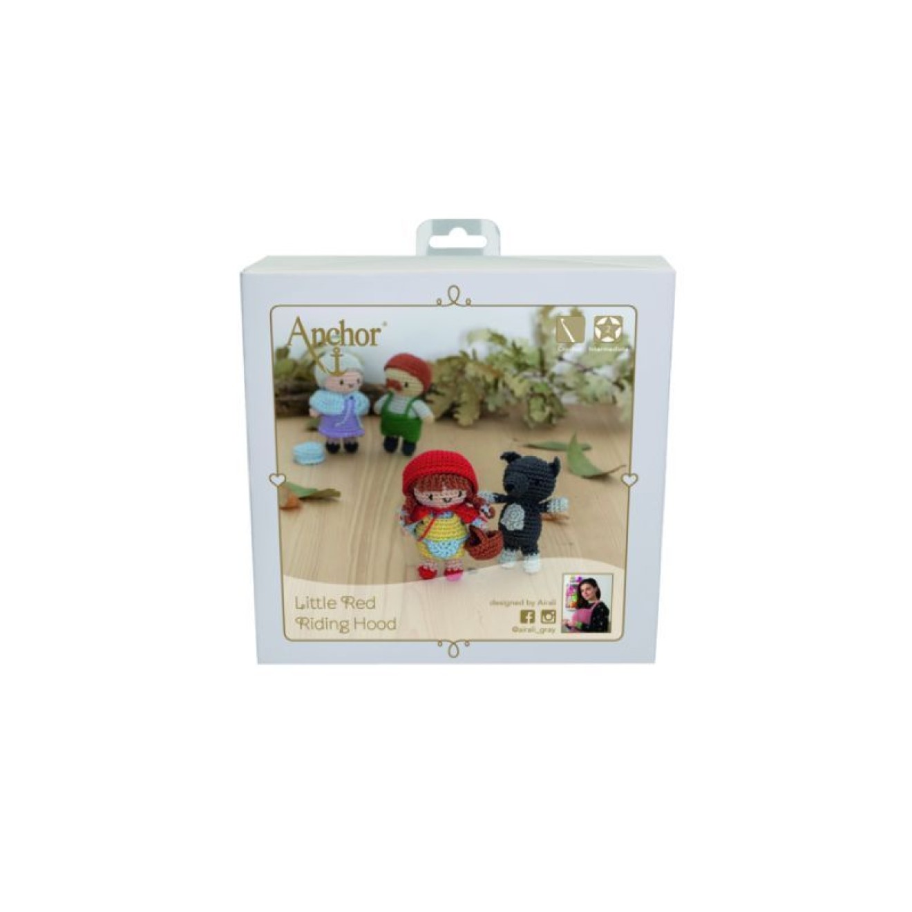 Häkel Kit Amigurumi Red riding hood