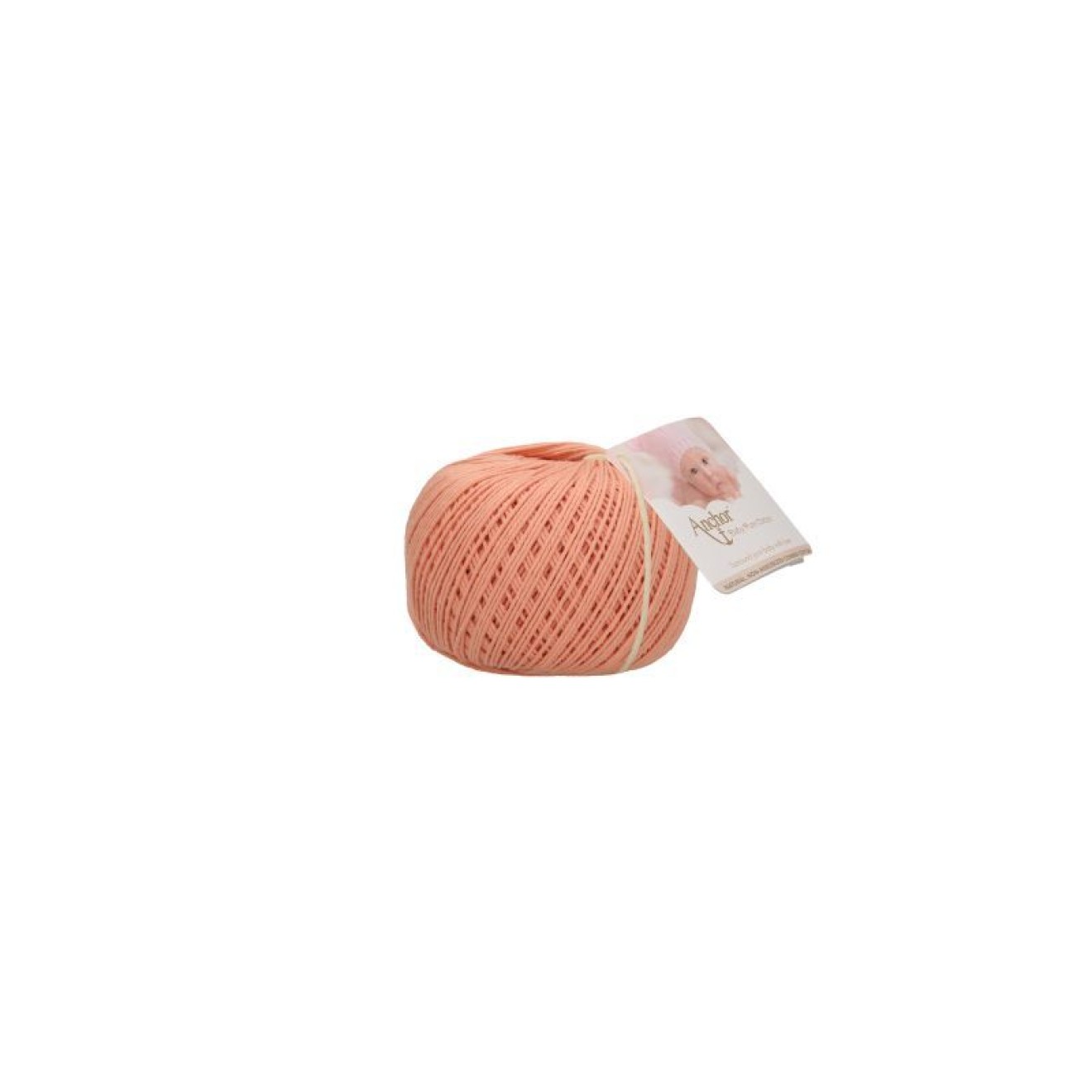 Anchor Baby Pure Cotton 50 g Anchor Baby Pure Cotton 50 g ca. 165 m salmon 50 g