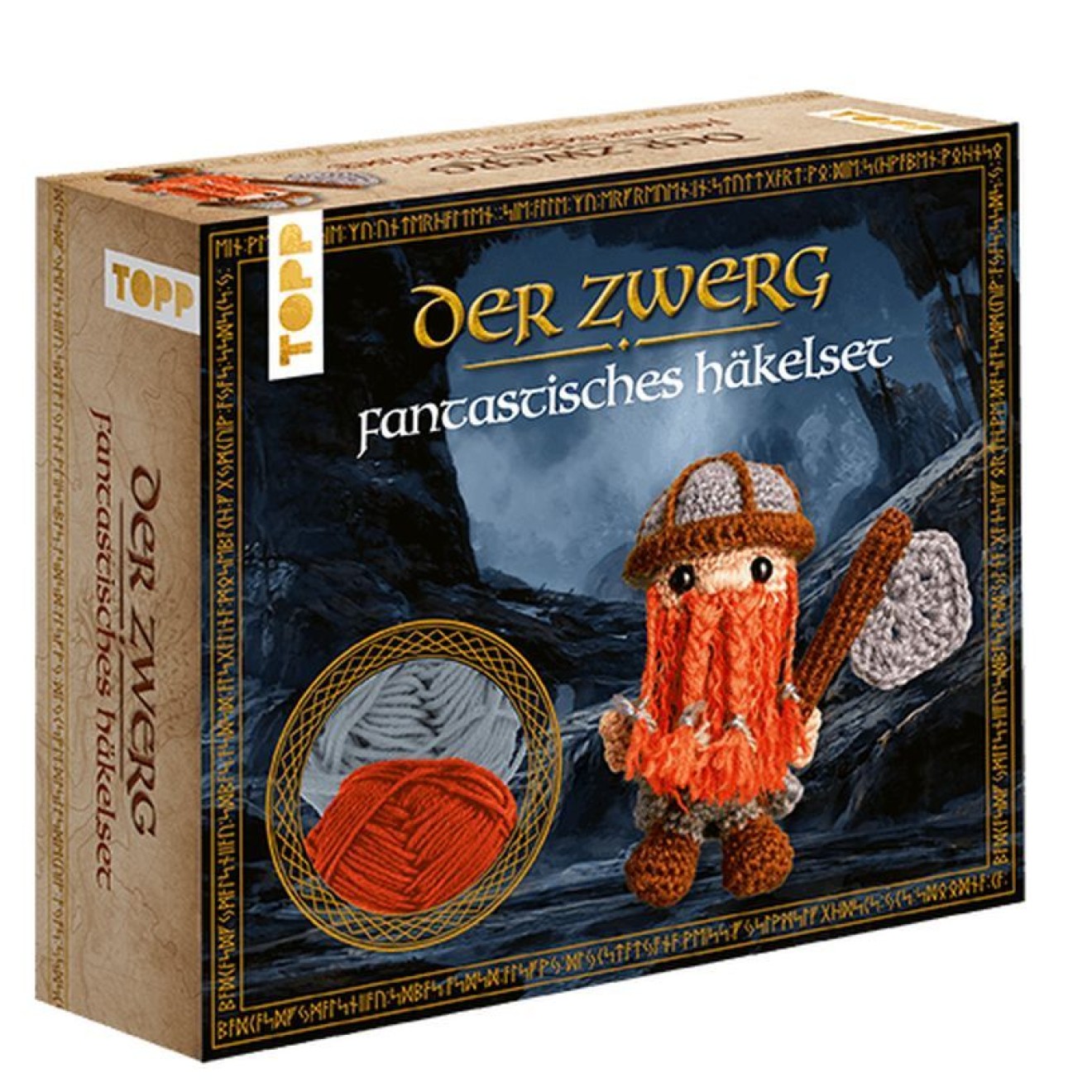 Fantastisches Häkelset Zwerg