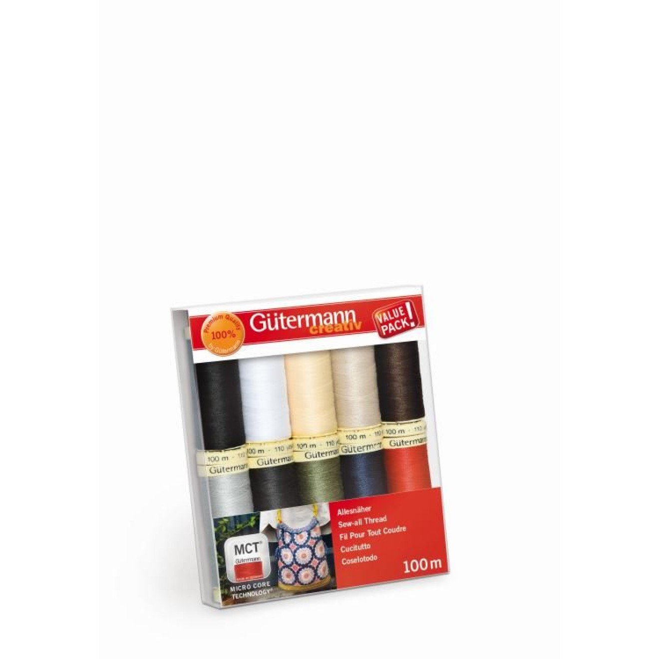 Nähfaden - Set Nähfaden - Set Allesnäher col. 1 10x100 m