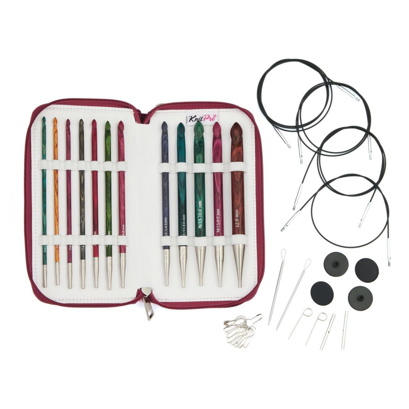 KnitPro Dreamz Grande Afghanische/Tunesische Sets 3,5-12mm