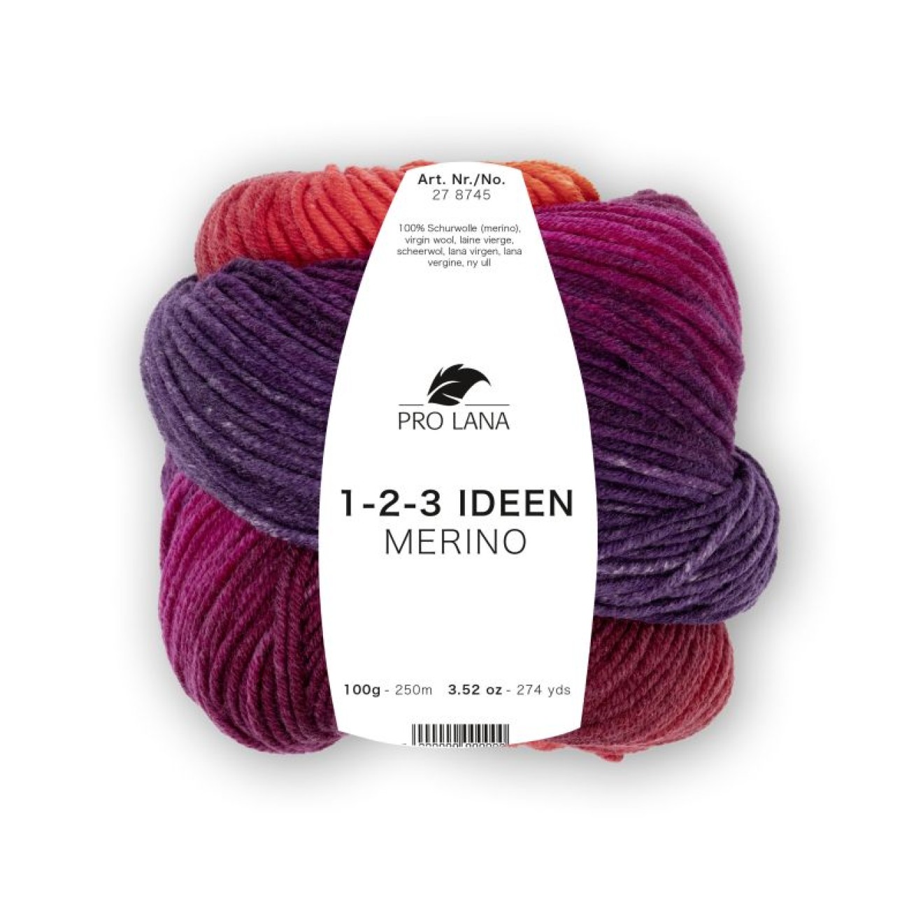 1-2-3 Ideen Merino col. 11 ca. 250 m 100 g
