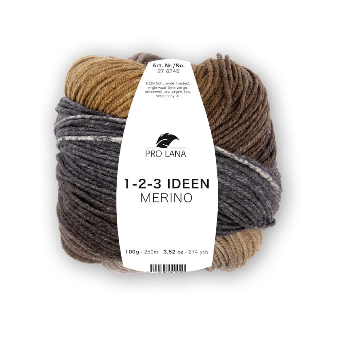 1-2-3 Ideen Merino col. 12 ca. 250 m 100 g