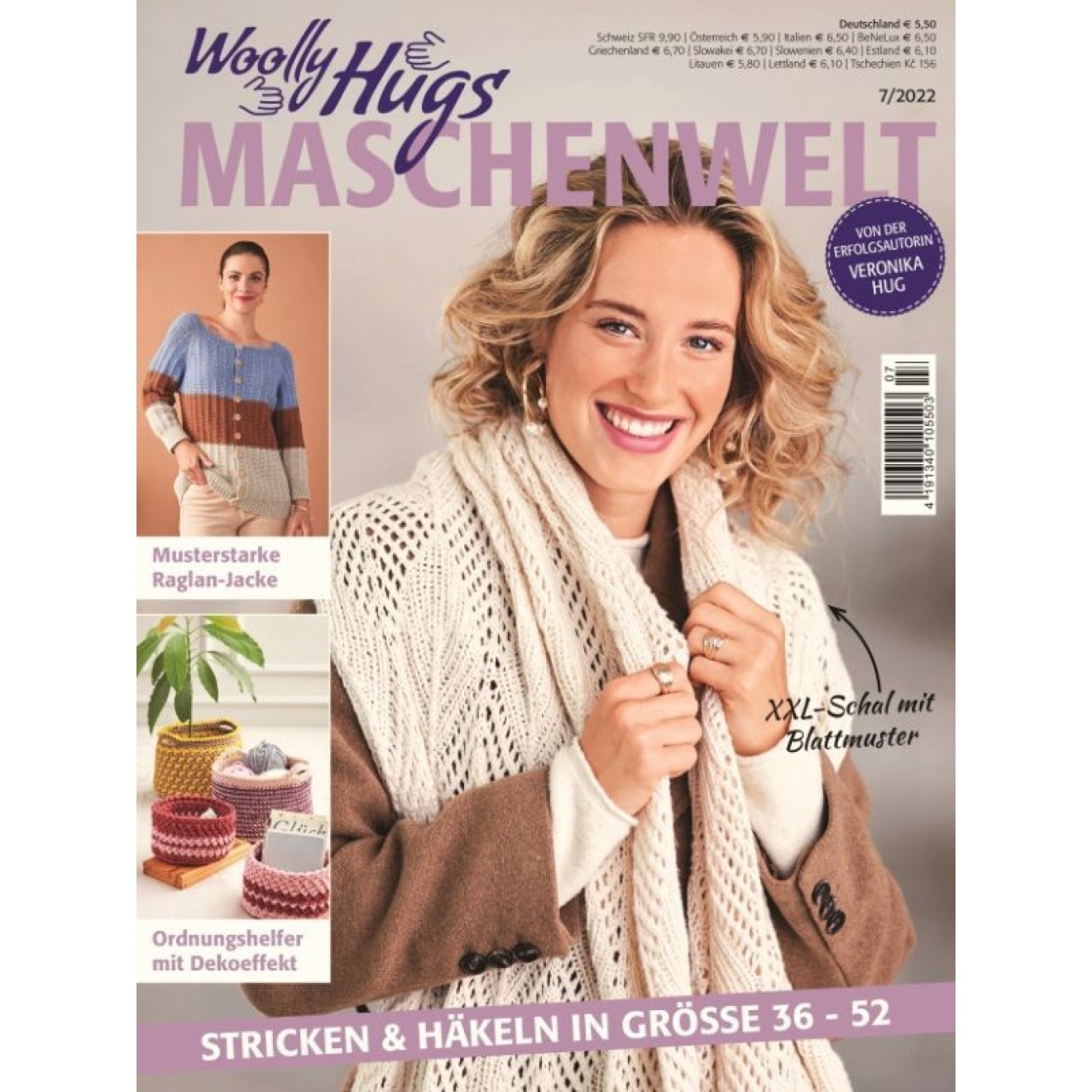 Pro Lana Strickheft - Woolly Hugs Maschenwelt 7/2022