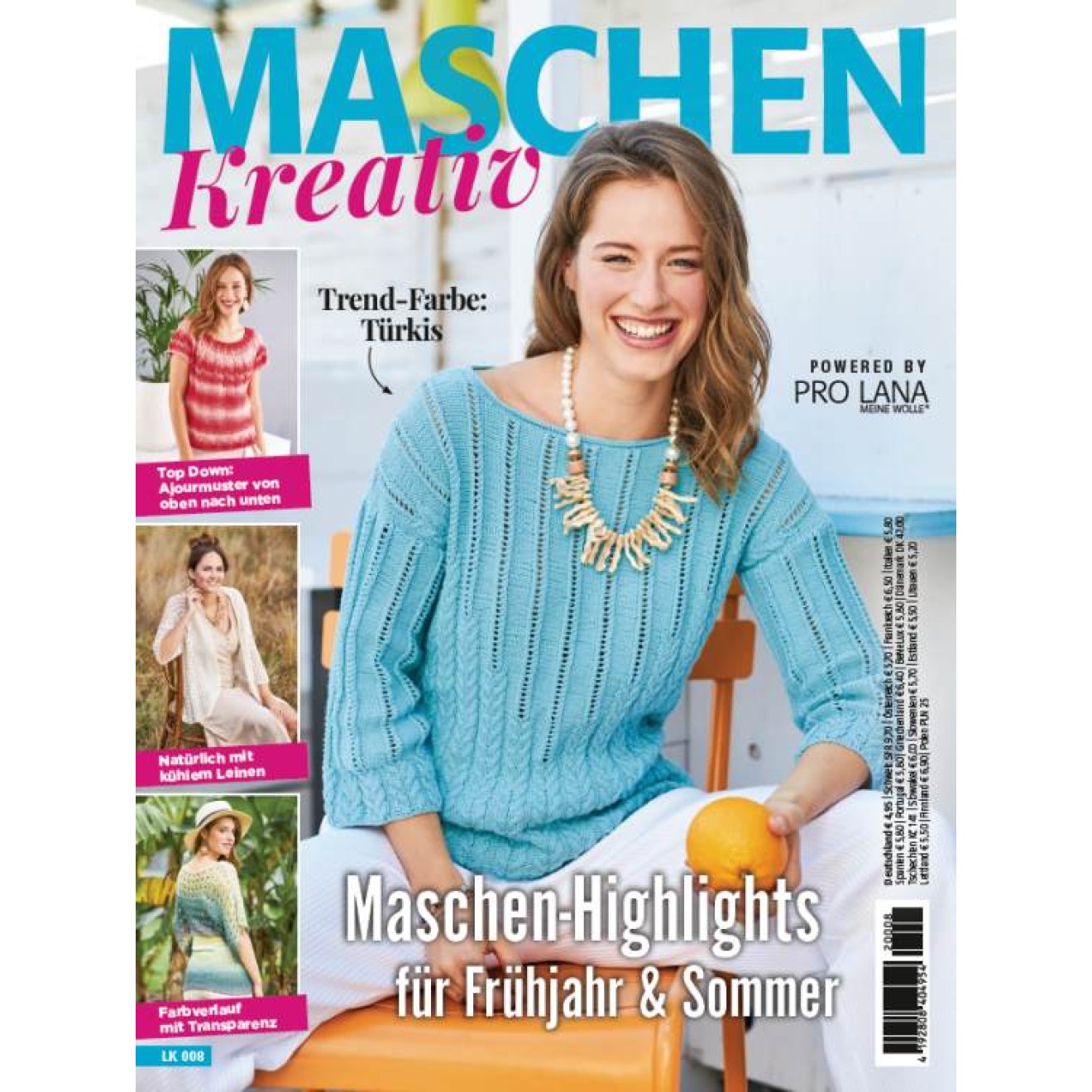 Pro Lana Strickheft - Woolly Hugs Maschenwelt 8/2022