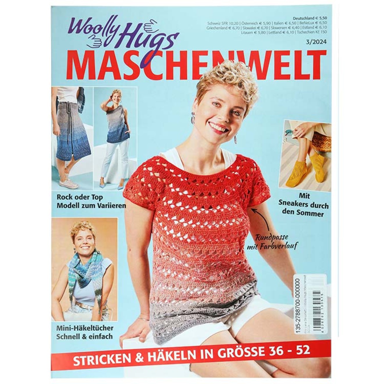 Pro Lana Strickheft - Woolly Hugs Maschenwelt 3/2024