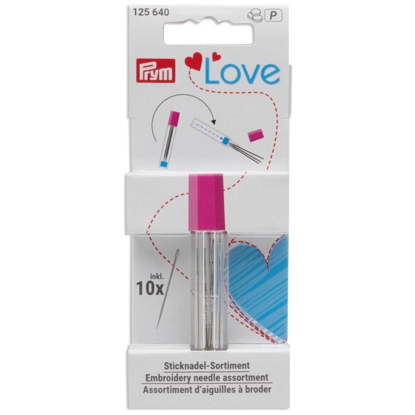 Sticknadel Sortiment Prym Love im Köcher