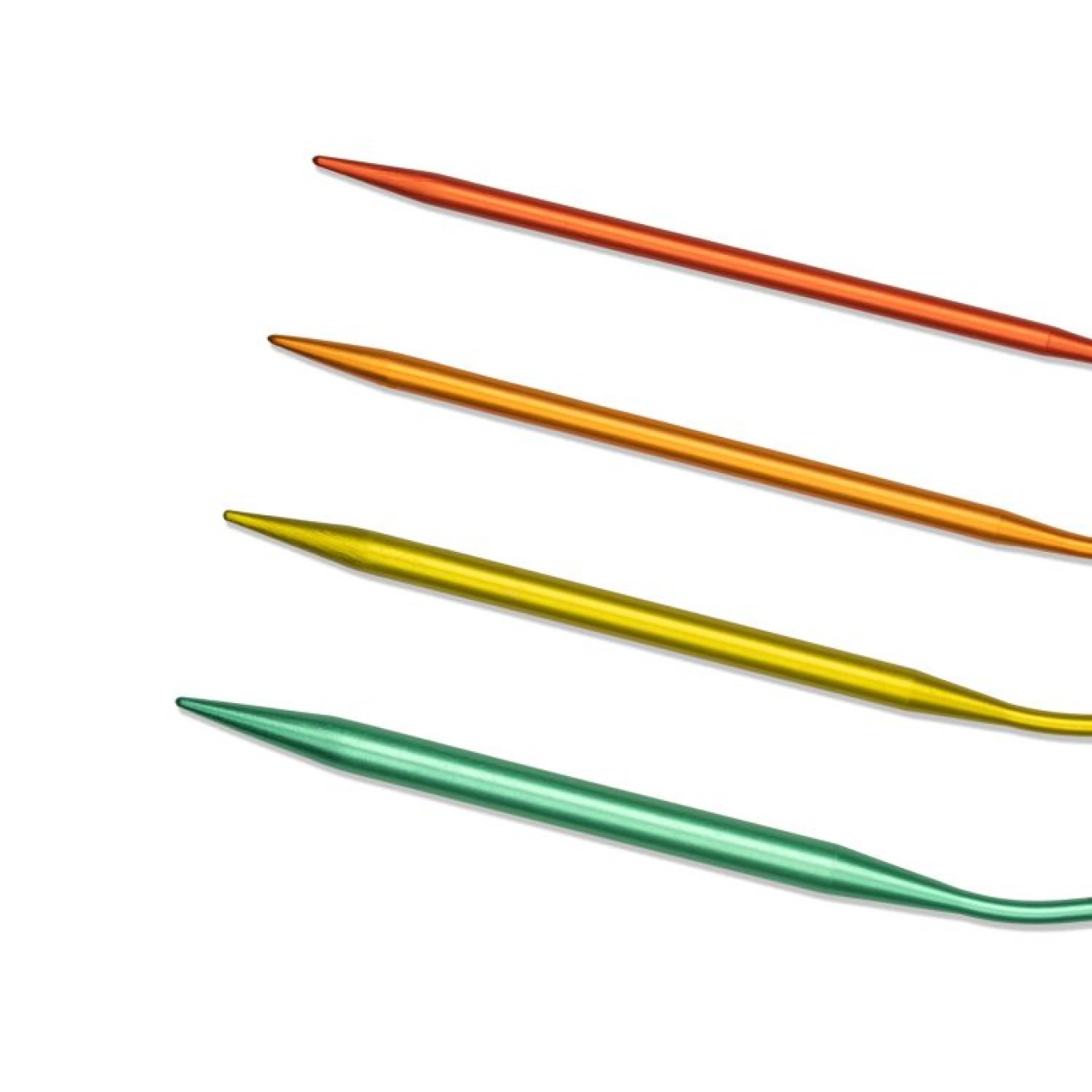 Rundstricknadel Set 4,50 - 7,00 mm 80 cm farbig Aluminium