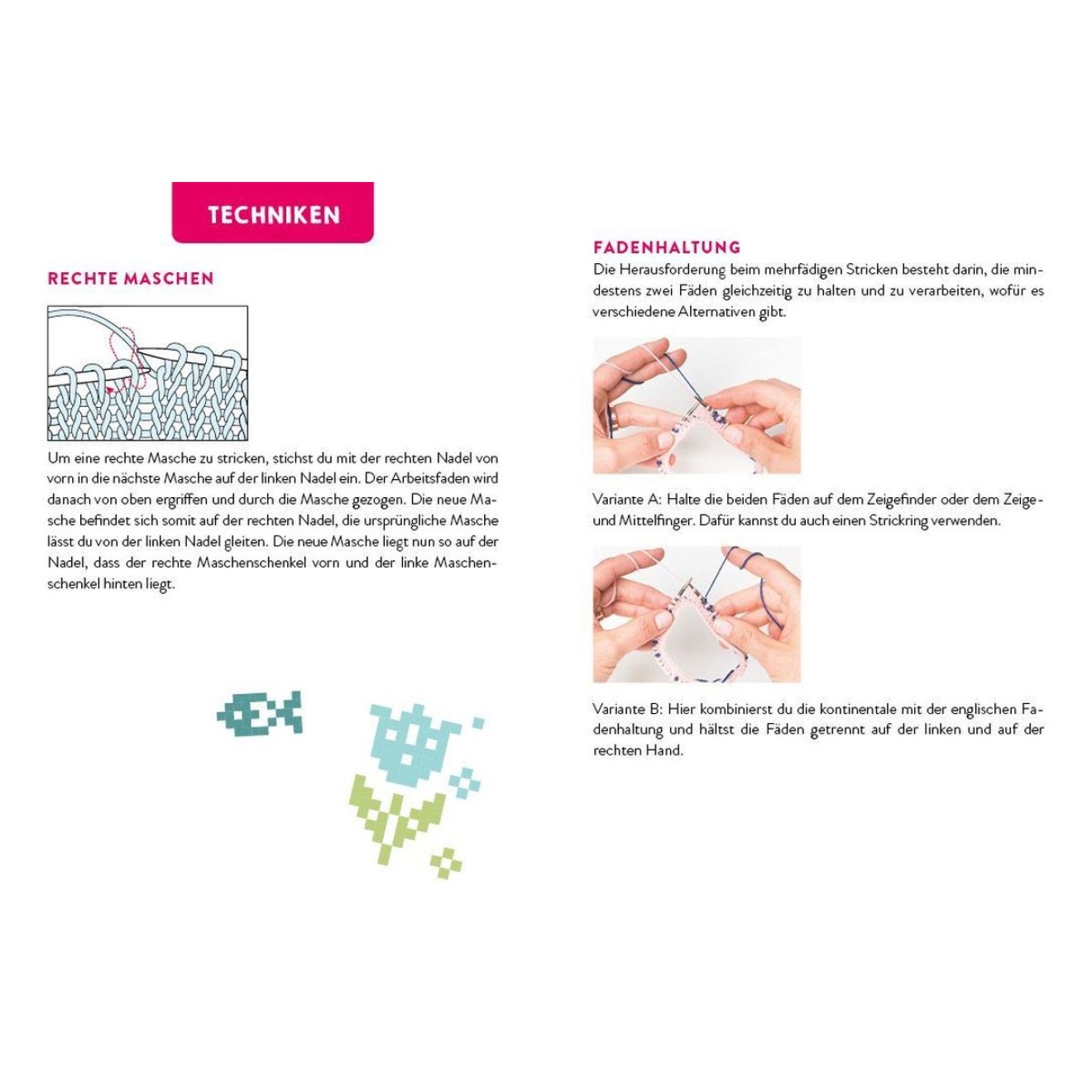 55 x stricken – Gute-Laune-Motive: Deine Strickmustersammlung als Kartenset