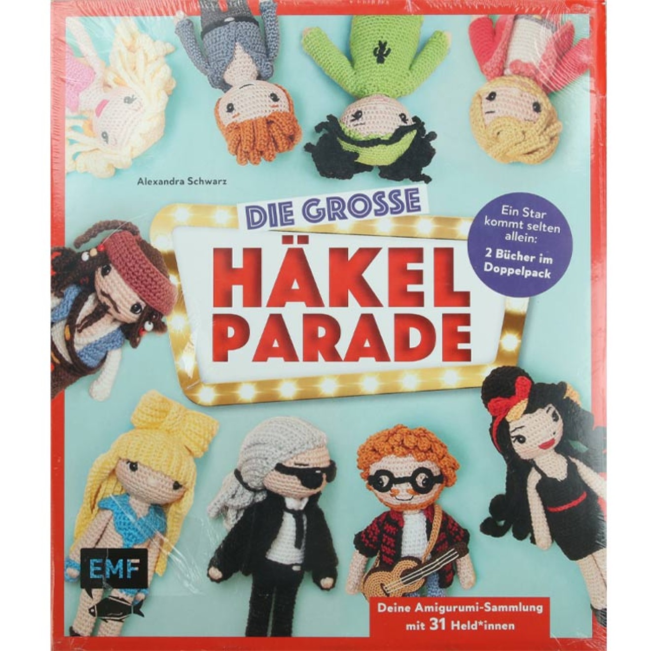 Die große Häkelparade – Deine Amigurumi-Sammlung mit 31 Promis, Schauspieler*innen und Popstars