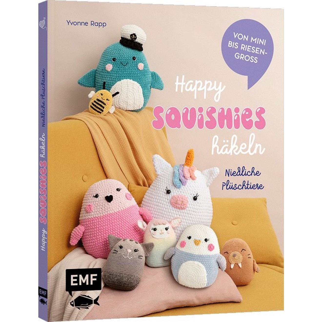 Happy Squishies häkeln – Niedliche Plüschtiere für Squishmallow-Fans