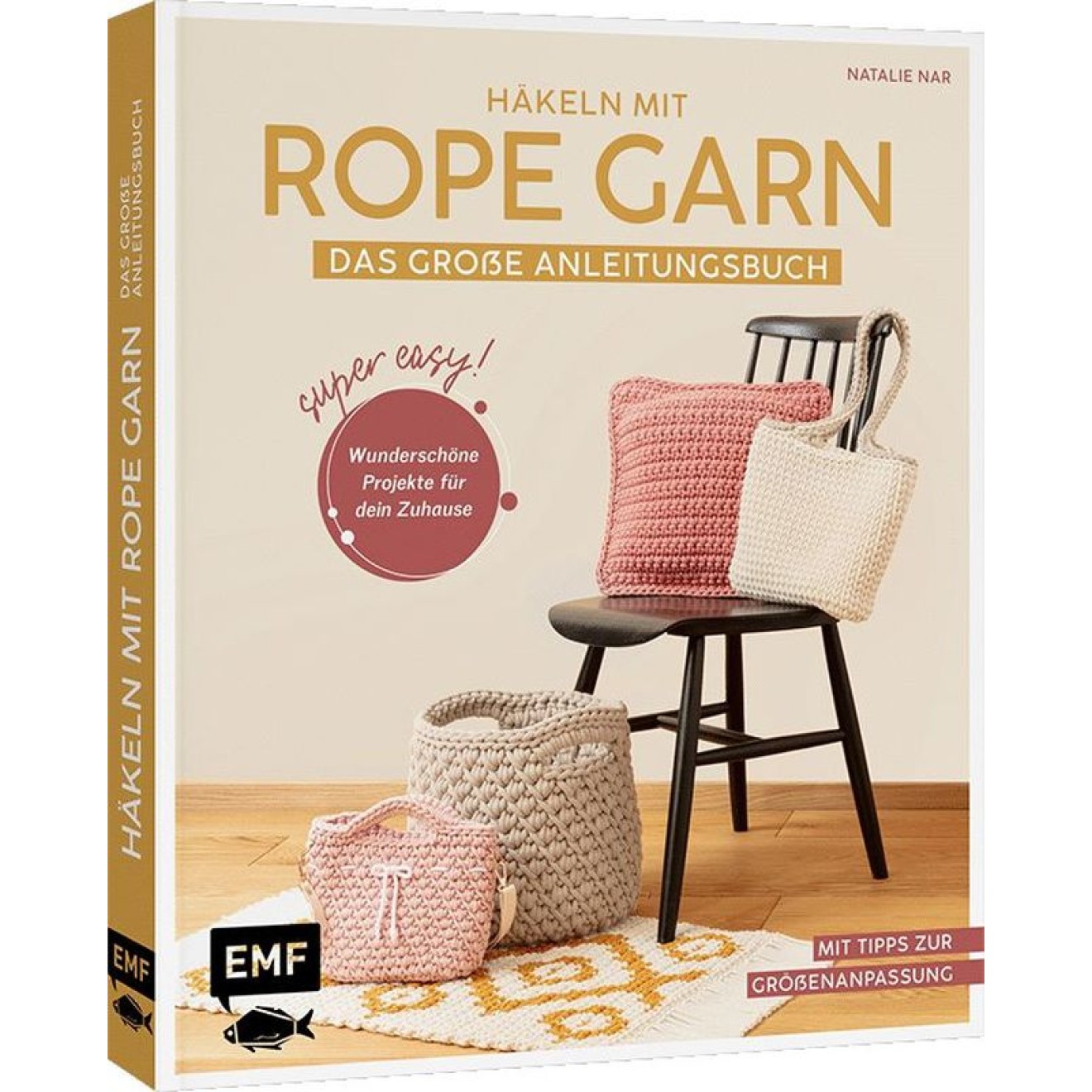 Häkeln mit Rope-Garn super easy – Das große Anleitungsbuch mit Projekten für dein Zuhause