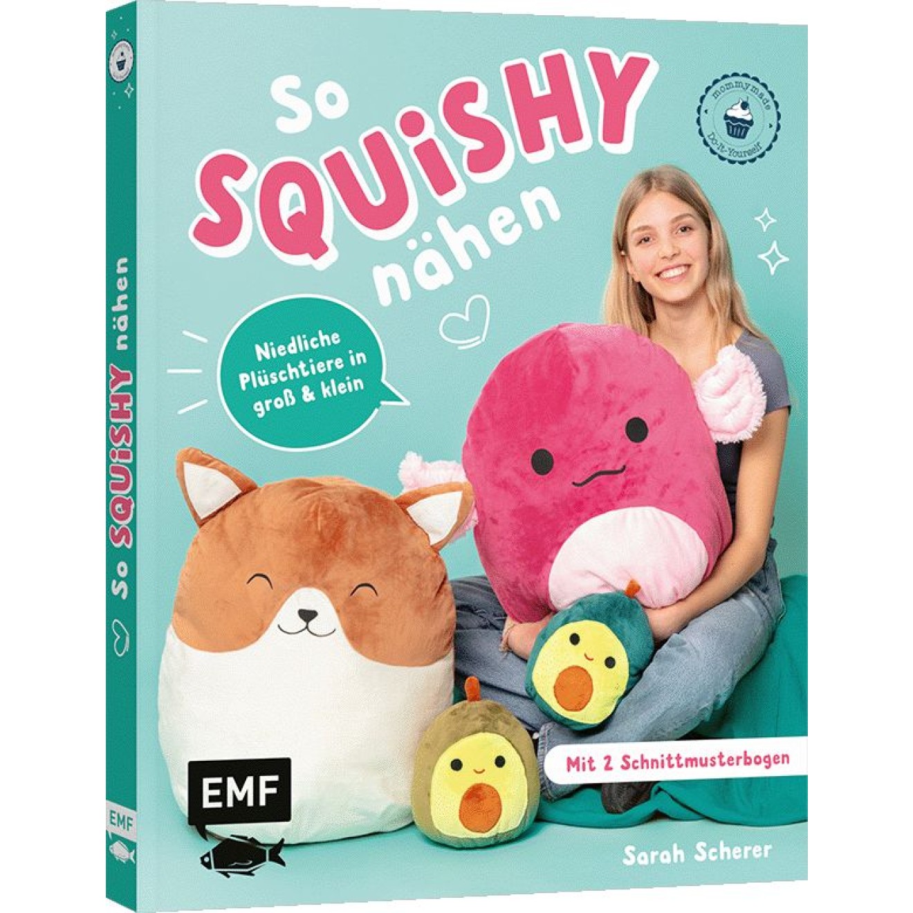 So squishy nähen: Niedliche Plüschtiere in groß und klein für Squishmallow-Fans