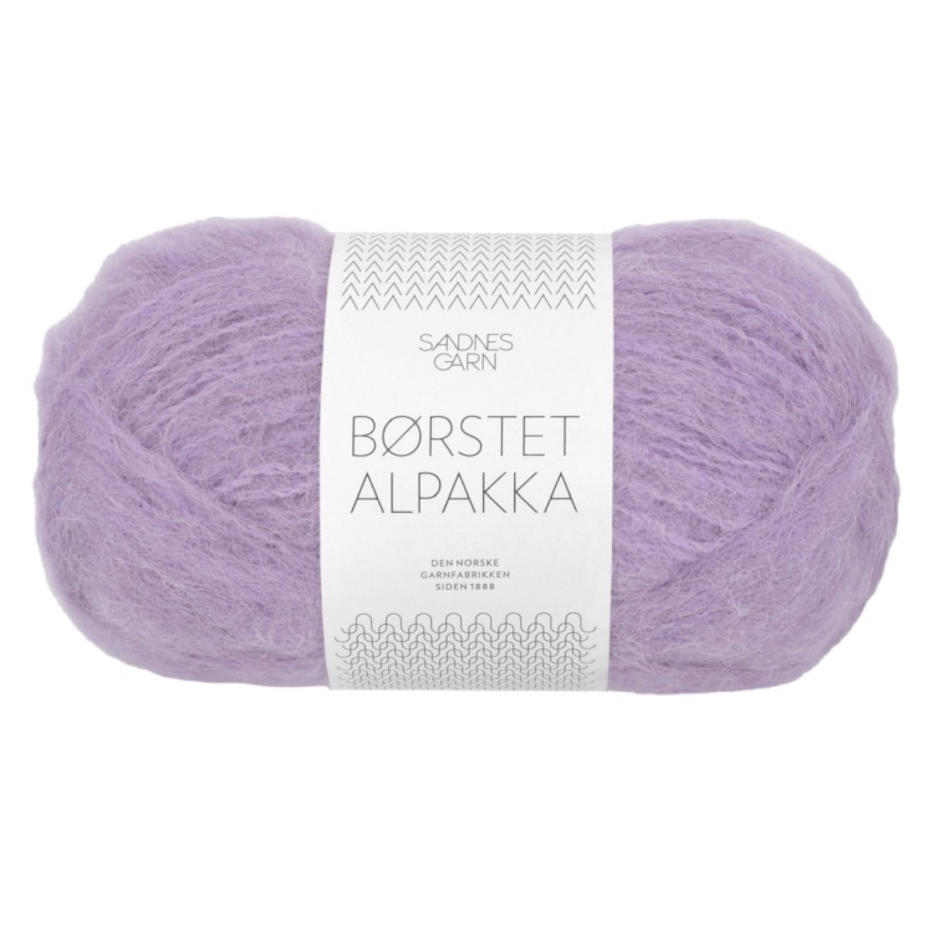 Borstet Alpakka