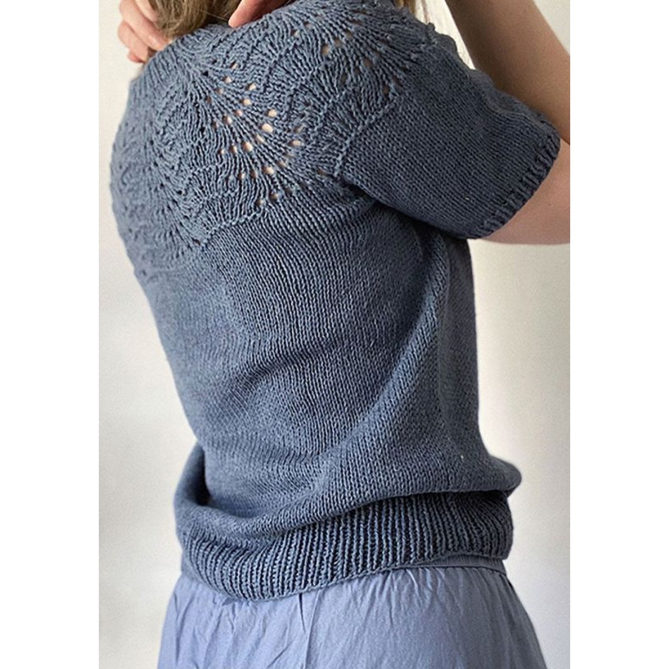 Anleitungsheft Le Knit Peacock Tee - Englisch