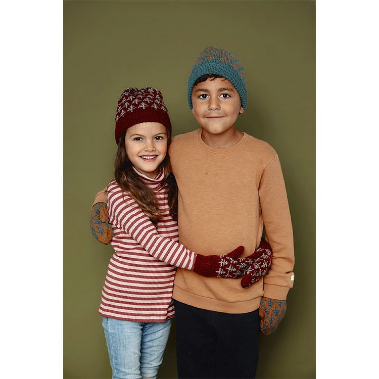 Anleitungsheft Cecilie Skog 3-3 TREES hat&mittens kids 1 St