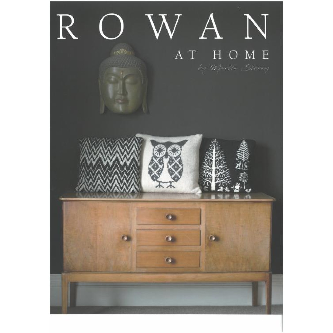 Rowan Broschüre Rowan at home (Felted Tweed Aran, Hemp Tweed, Pure Wool Superwash Worsted, Big Wool) 1 St dt/eng