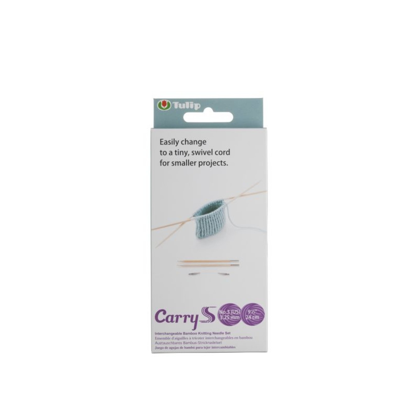 Tulip CarryS Austauschbares Bambus Nadelset 3.25 mm 9-teilig