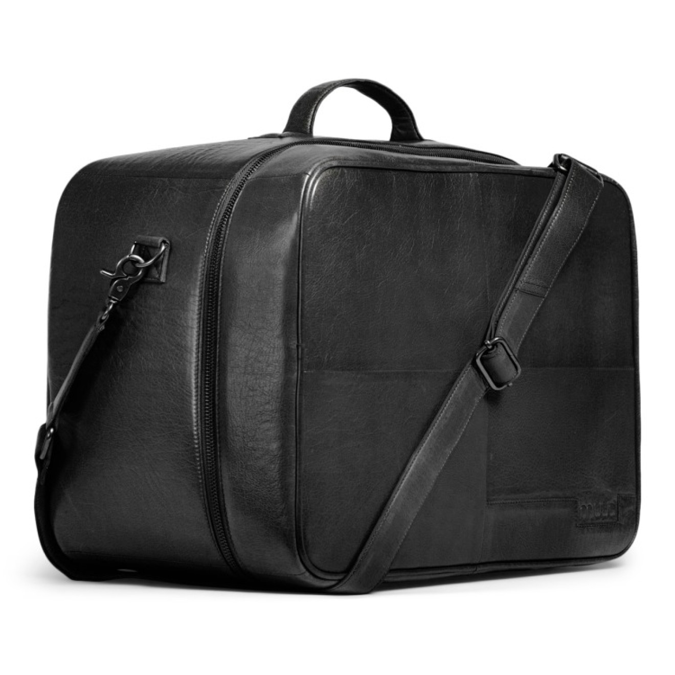 Mars Leder Hardcase Reisetasche 29x38x28 cm Black
