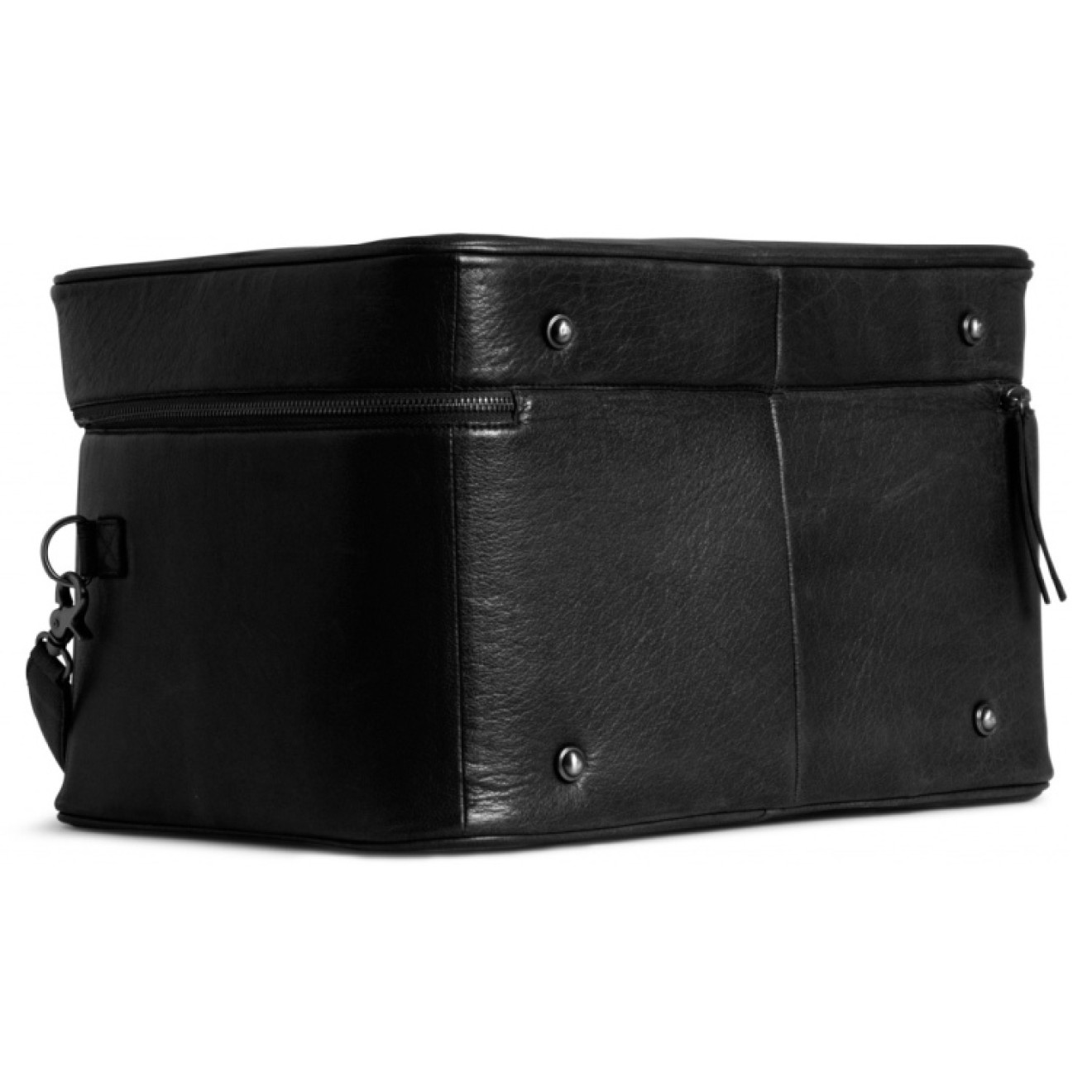 Mars Leder Hardcase Reisetasche 29x38x28 cm Black