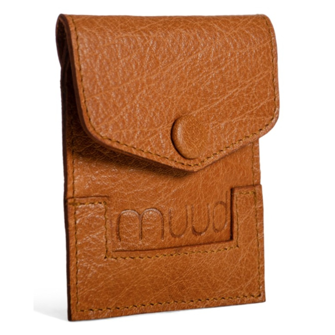Echtlederetui Bergen 9,5x8 cm Whisky