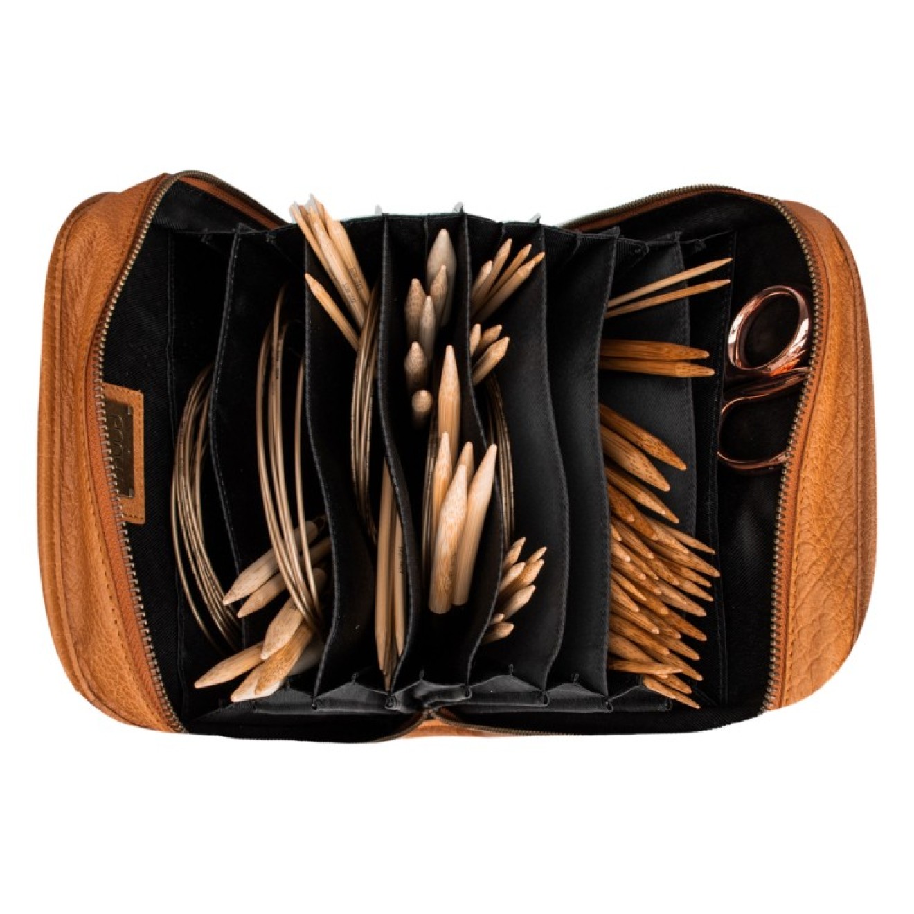 muud Voss Nadeltasche Voss 25x22x16 cm Whisky
