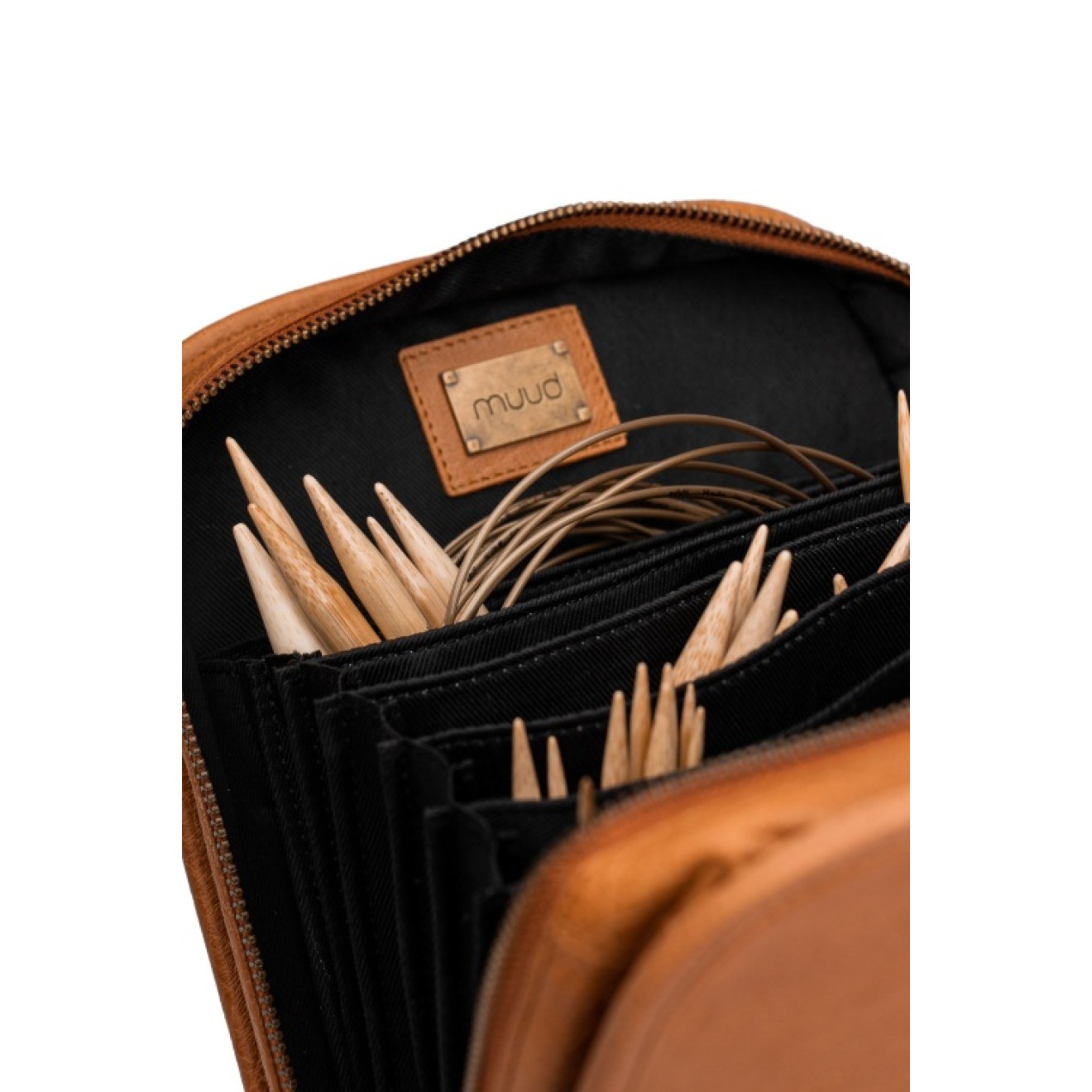muud Voss Nadeltasche Voss 25x22x16 cm Whisky
