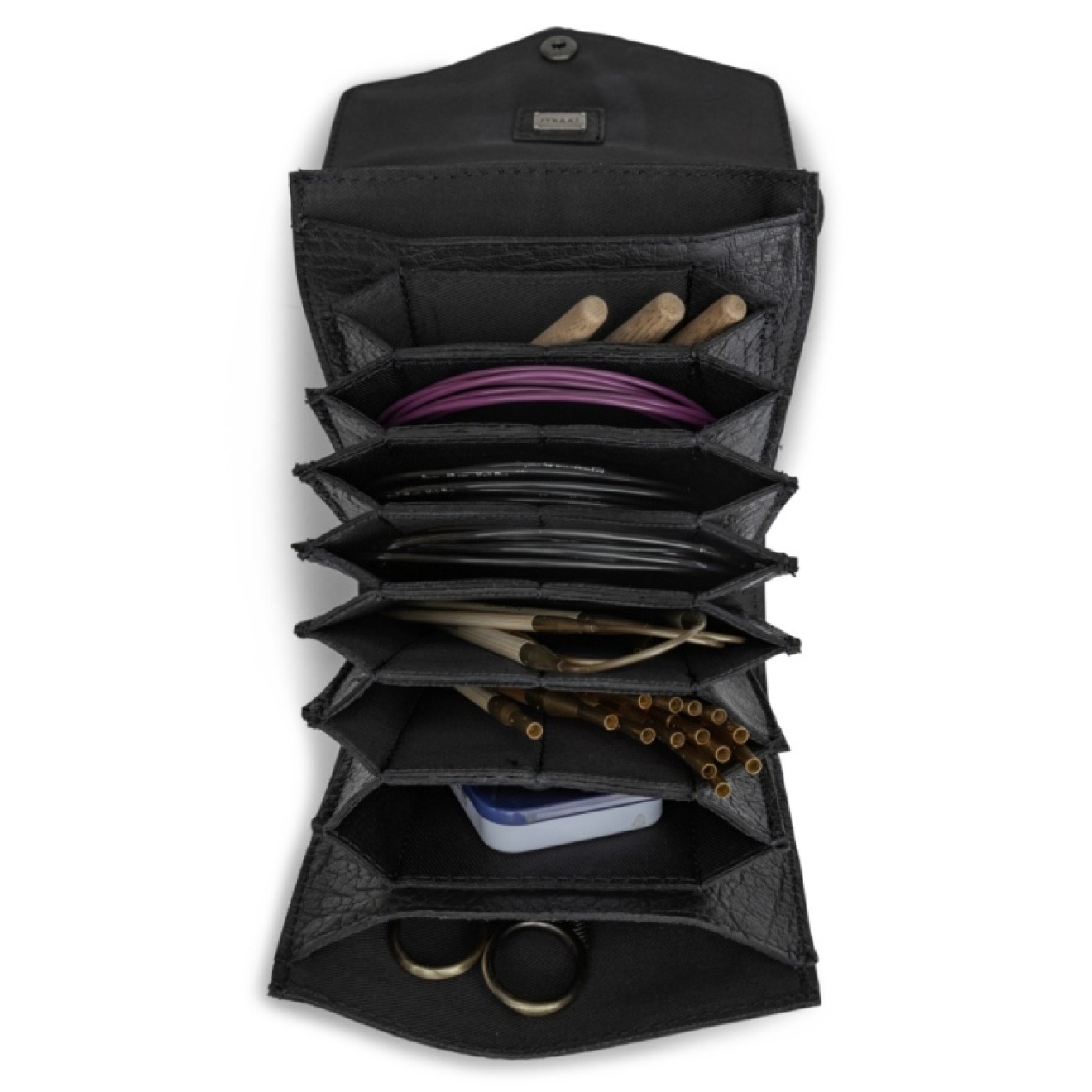 muud Leder-Etui Betina Betina 18x13 cm Black
