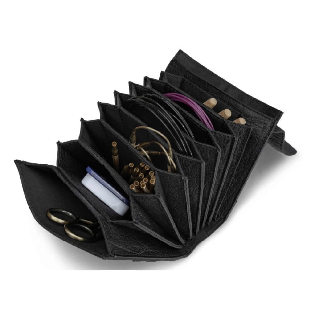 muud Leder-Etui Betina Betina 18x13 cm Black