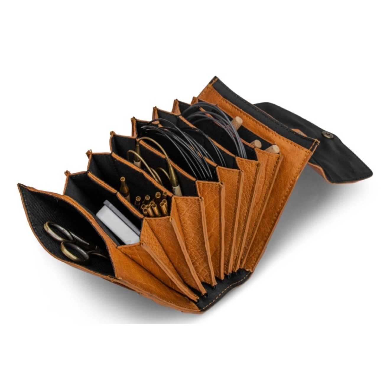 muud Leder-Etui Betina Betina 18x13 cm Whisky