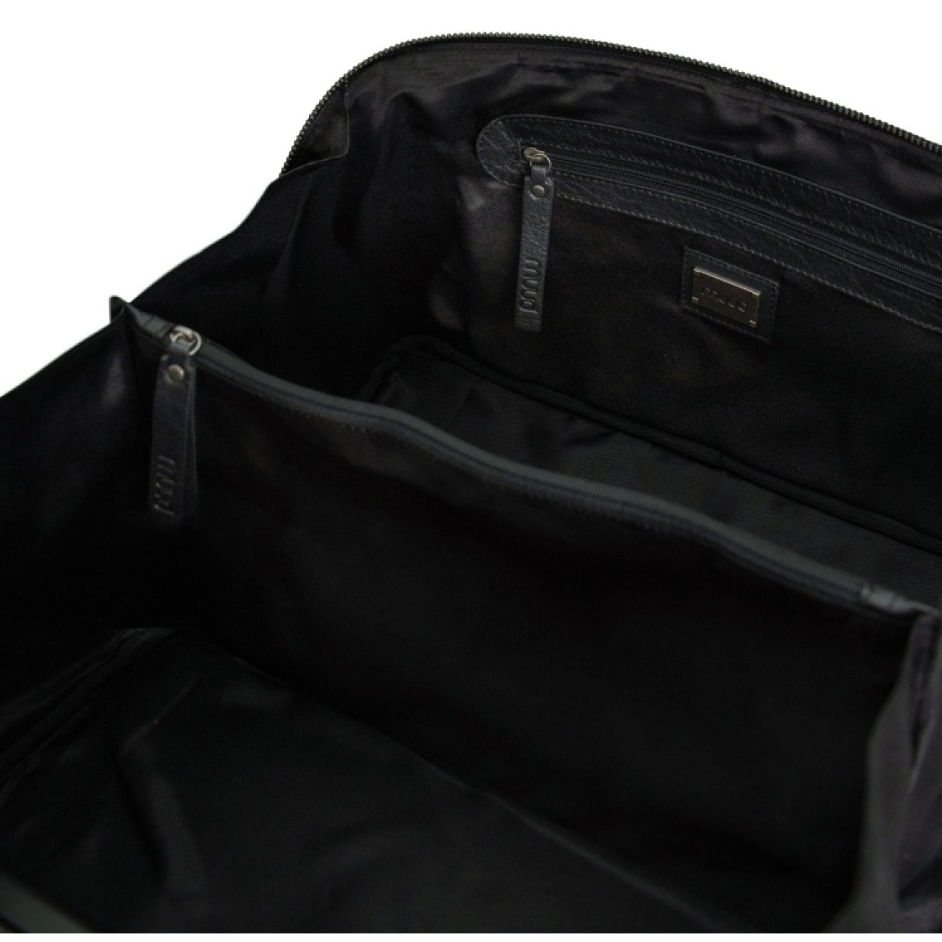 muud Cleo XL Projekttasche Leder Cleo XL 24x23 cm Black