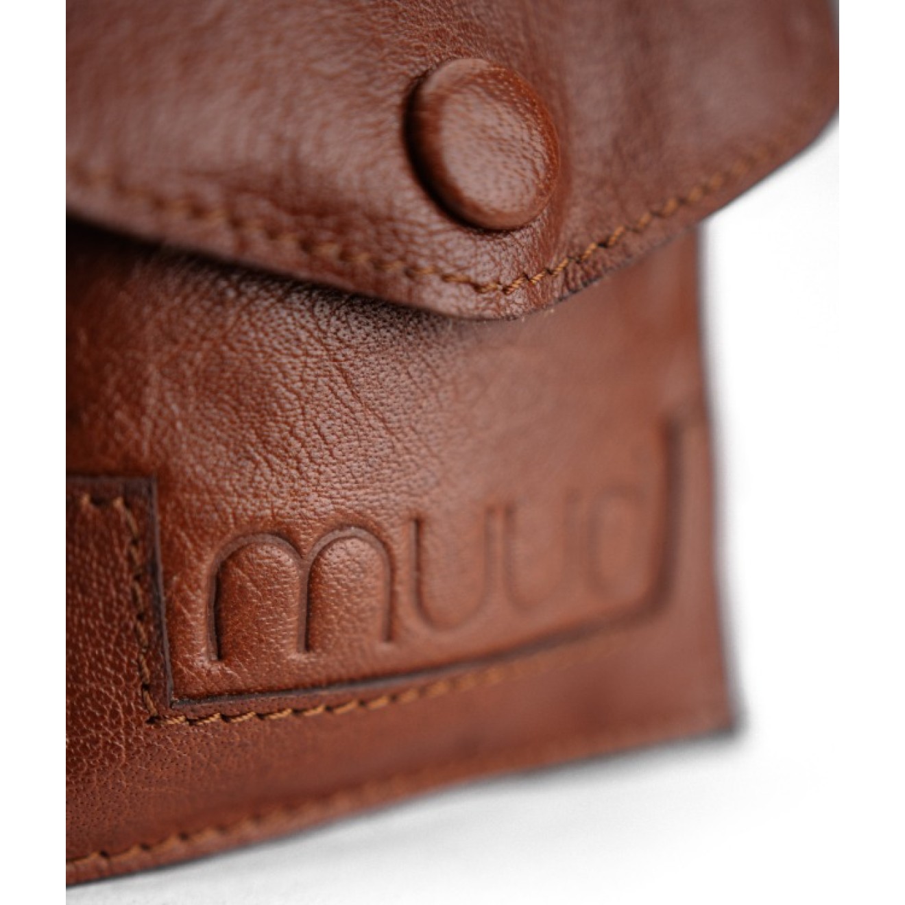 Echtlederetui Bergen 9,5x8 cm Rich Brown