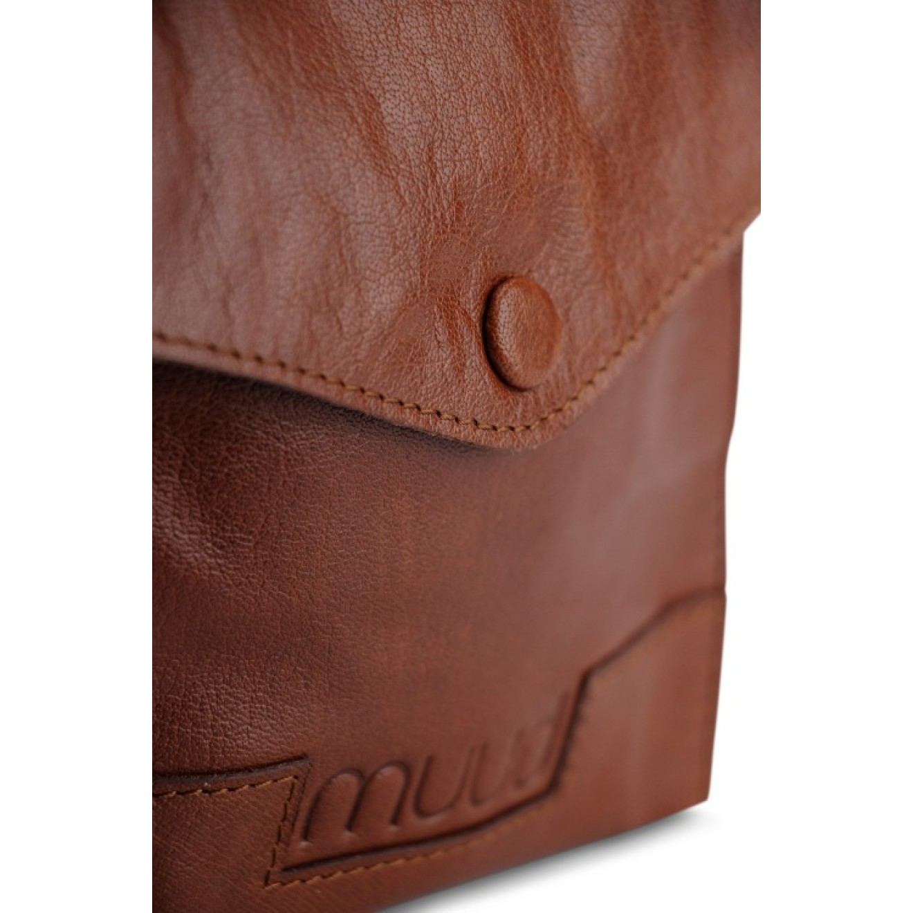 muud Leder-Etui Betina 18x13 cm Rich Brown