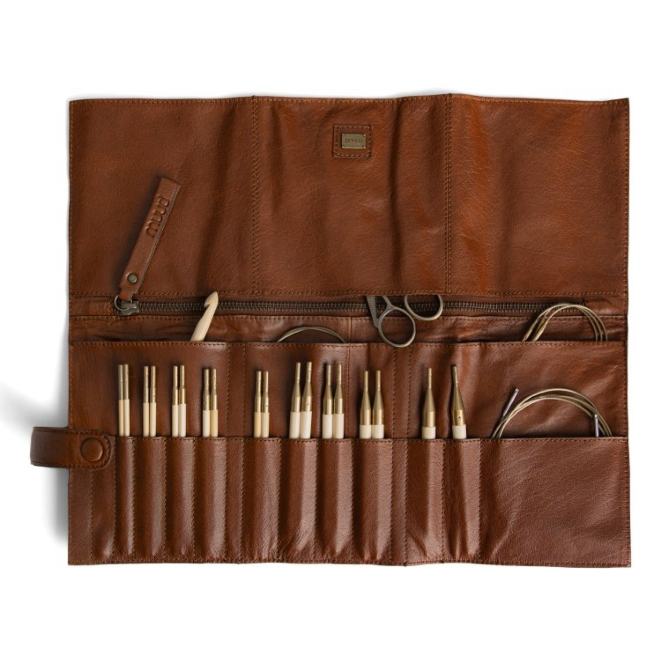 muud Lederetui Stockholm Stockholm 31x38x8 cm Rich Brown