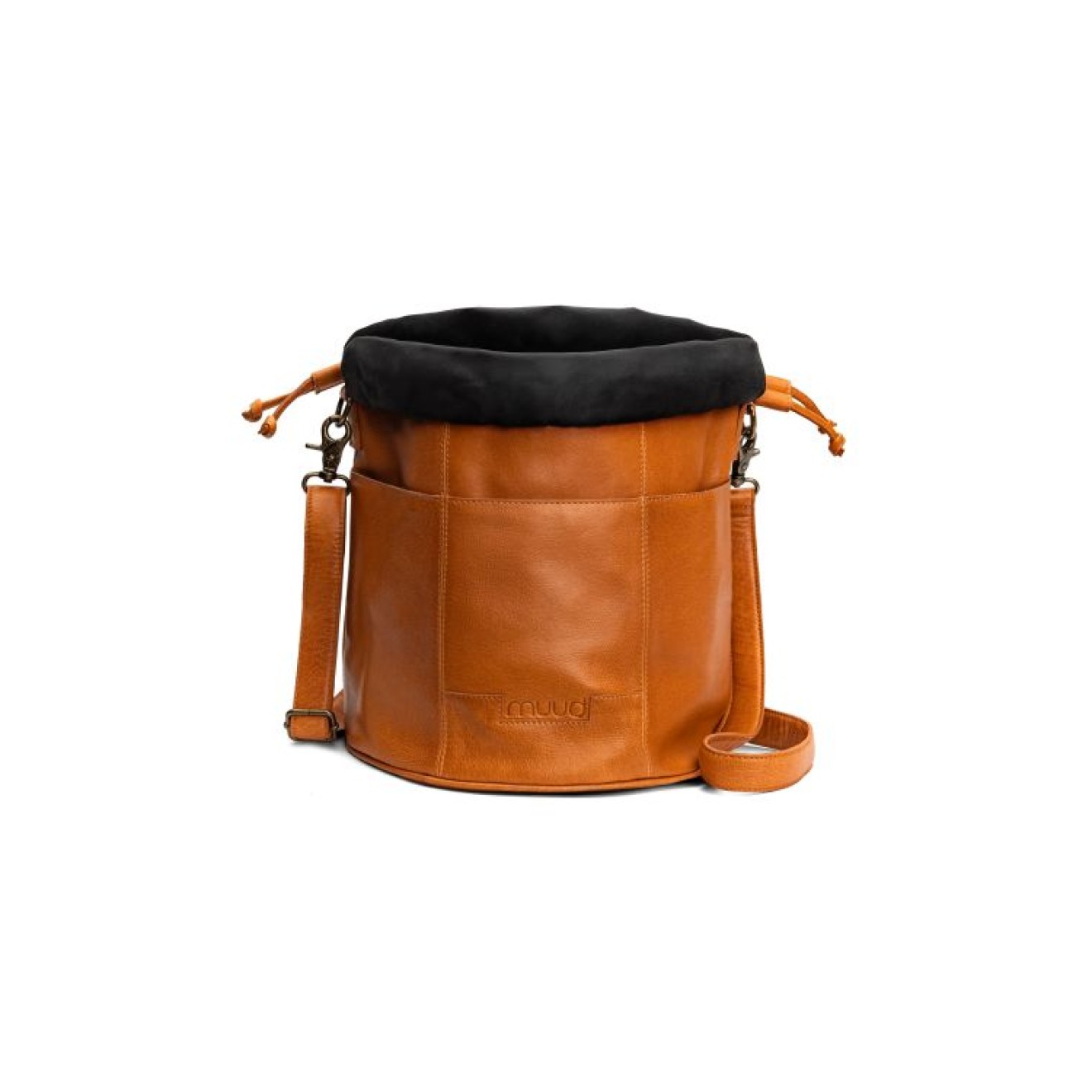 muud Leder-Projekttasche Ingrid Ingrid 17x24 cm whisky