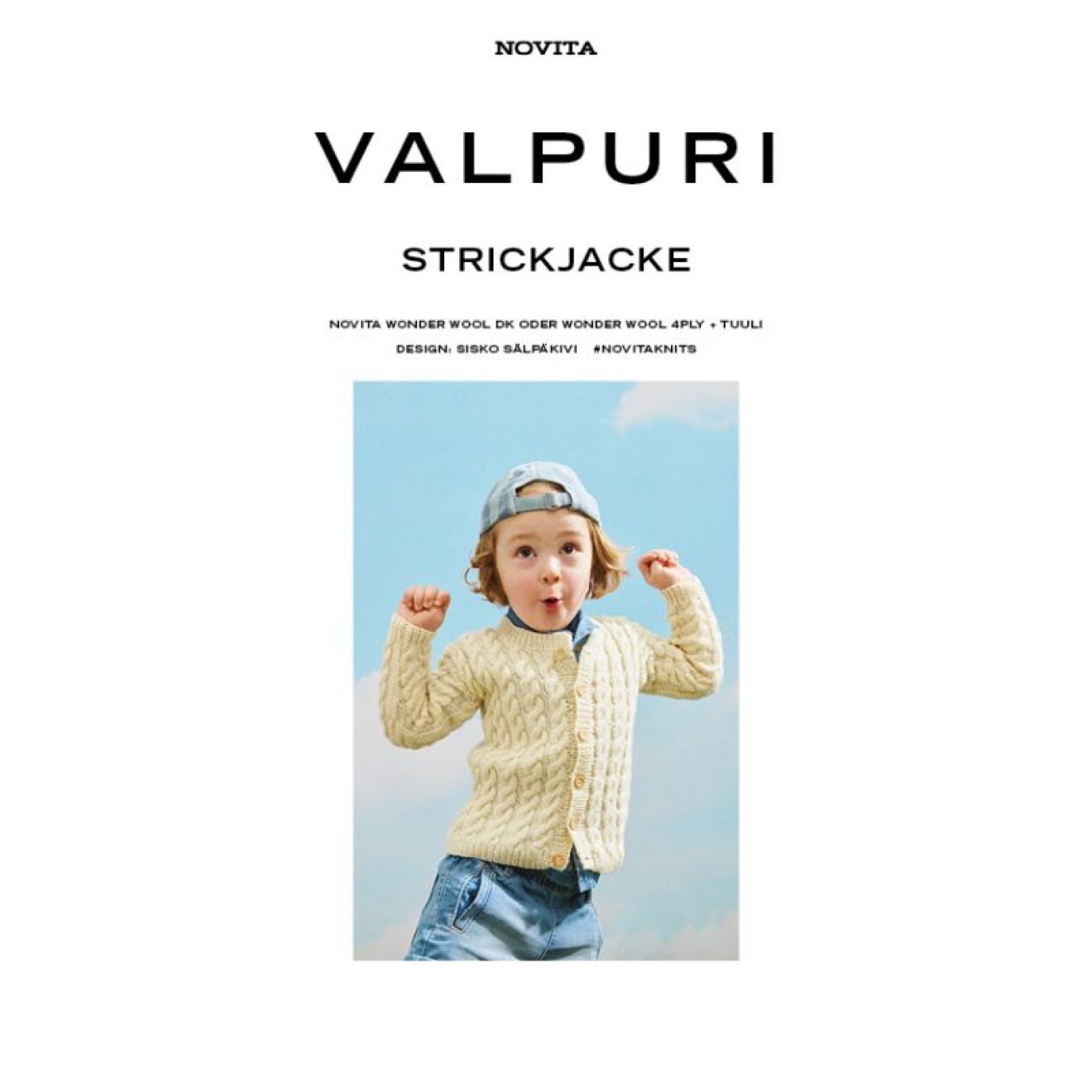 Einzelanleitung Valpuri Strickjacke - deutsch 1 St.