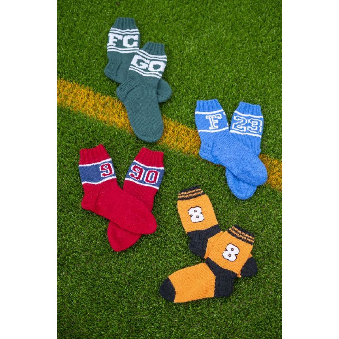 Novita Bookazine Sportsocken Deutsch