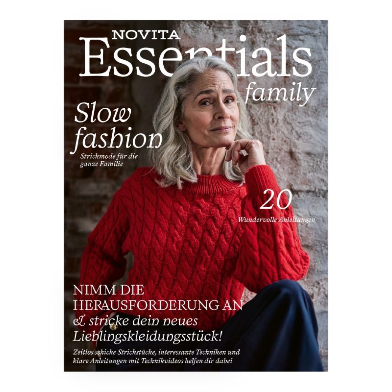 Novita Anleitungsheft Essentials Family - Deutsch