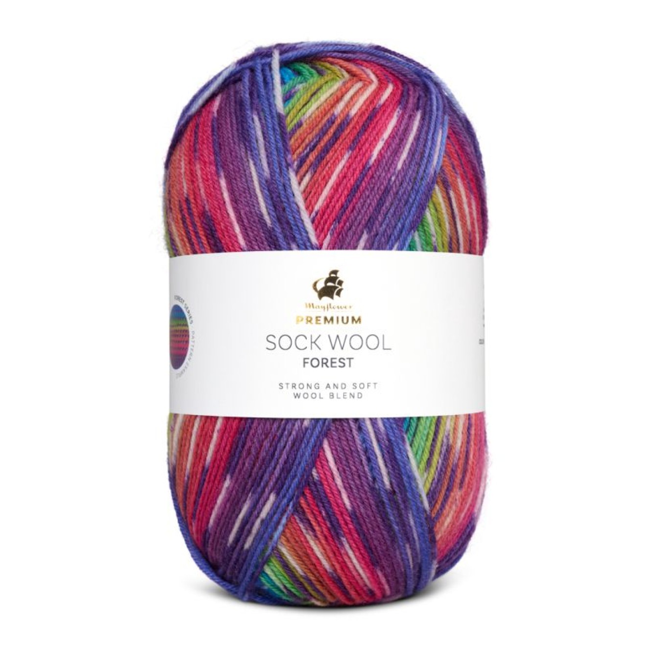 Premium Sock Wool Forest