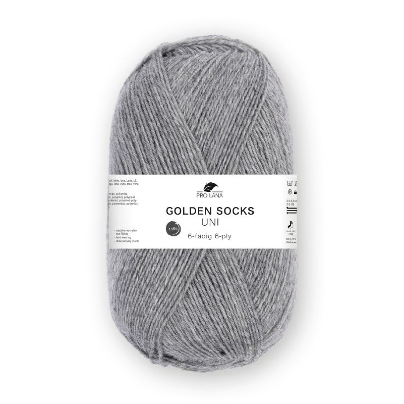 Golden Socks uni 6 fädig