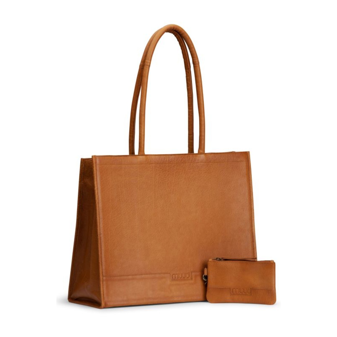 muud Leder Shopper Bina XL