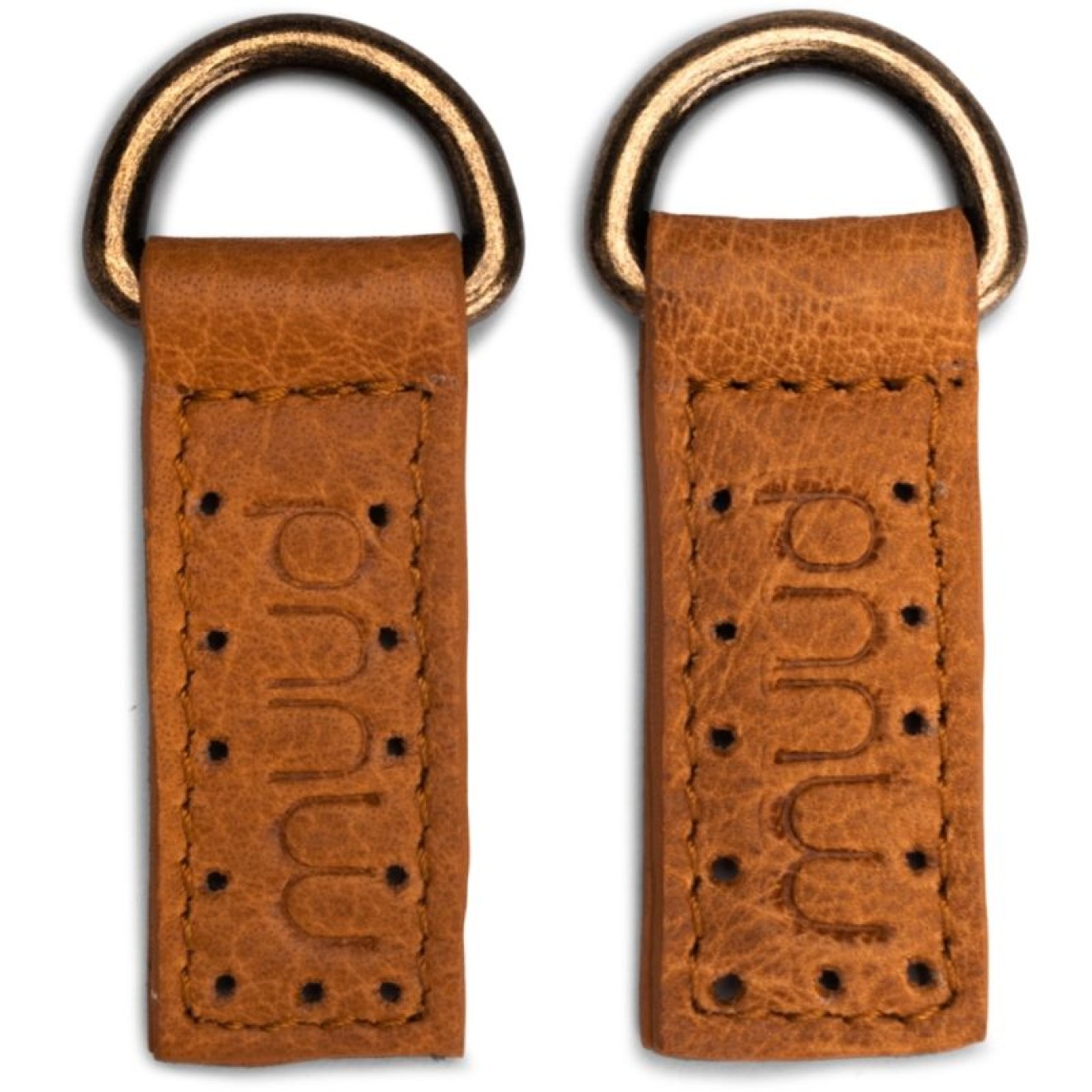 muud Caisa Lederband mit Metallring
