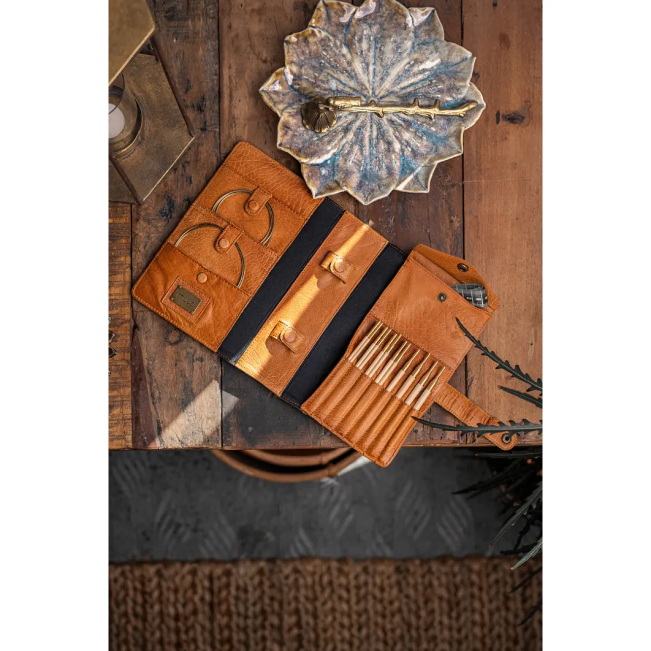 muud Carita Binder 15x22x6 cm - Whisky