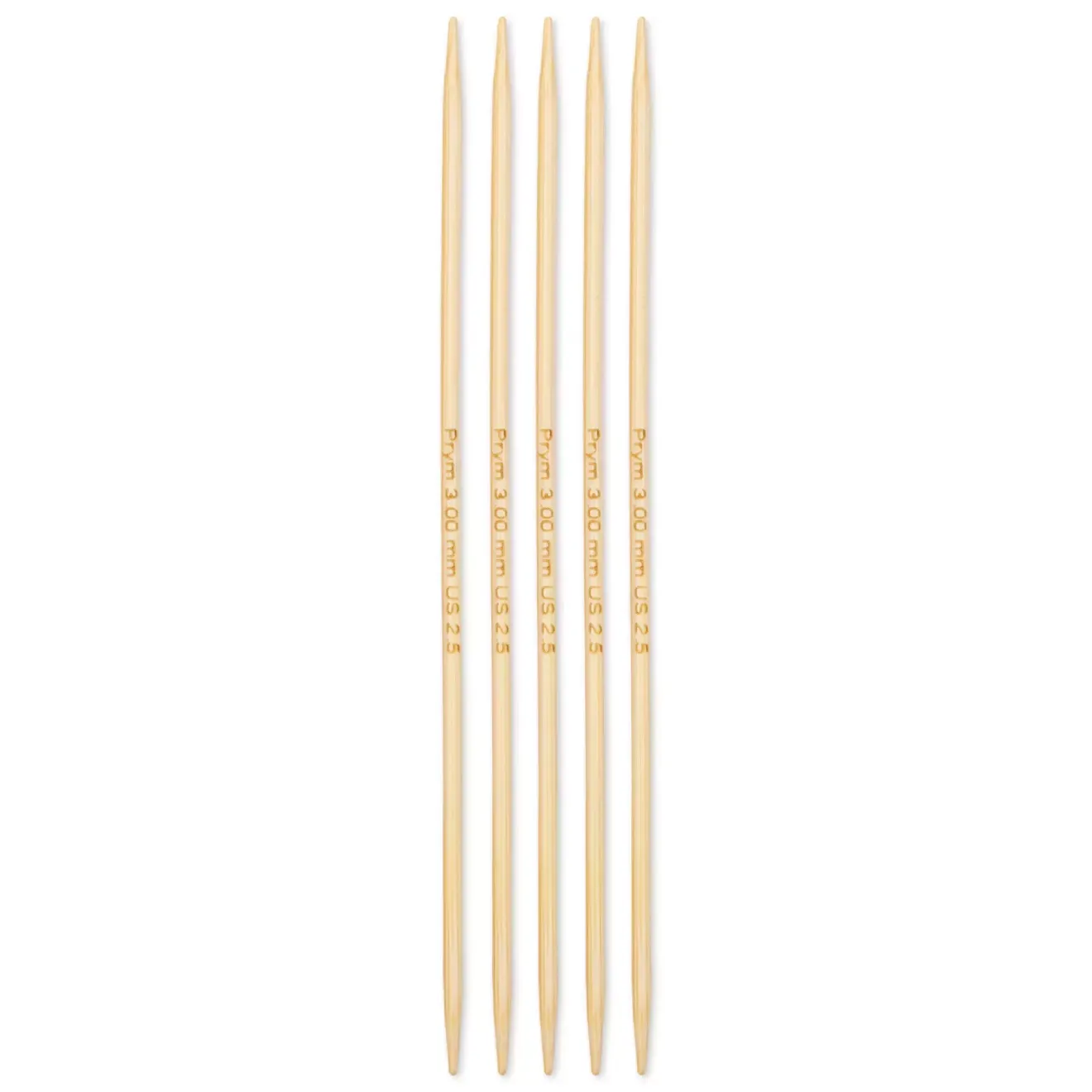 Prym Strumpfstricknadeln Bambus 15/20 cm