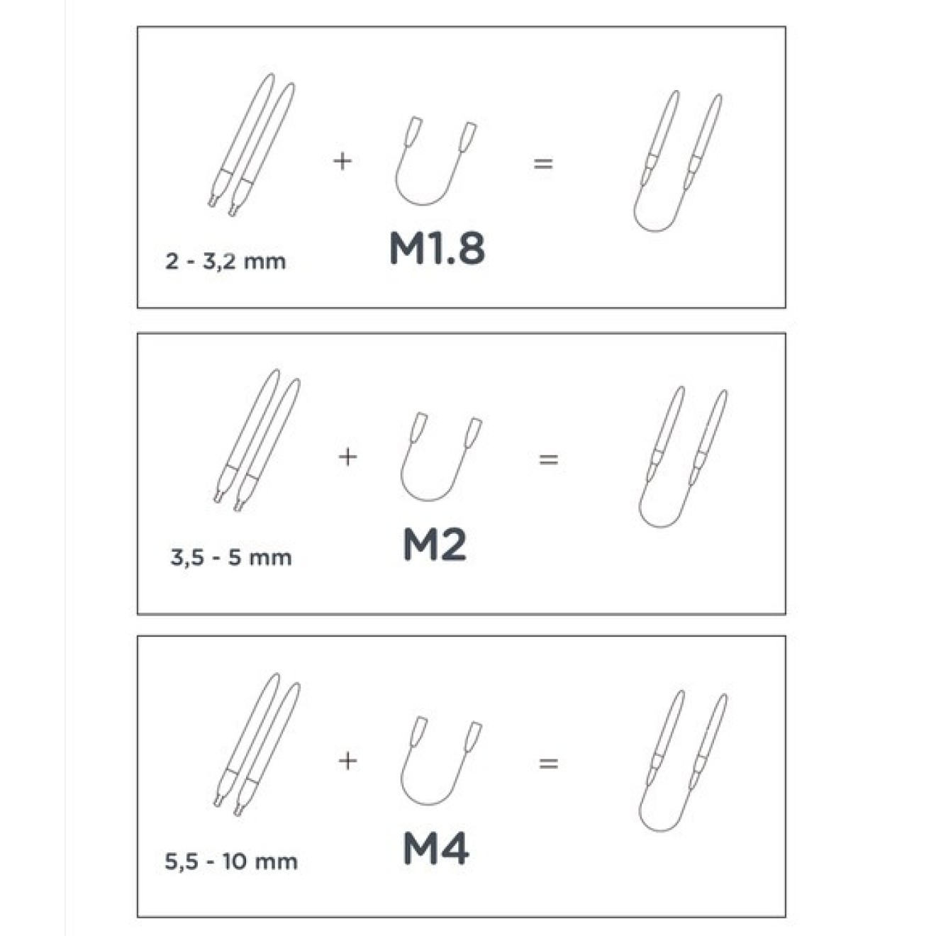 Shirotake auswechselbare Rundstricknadelspitzen