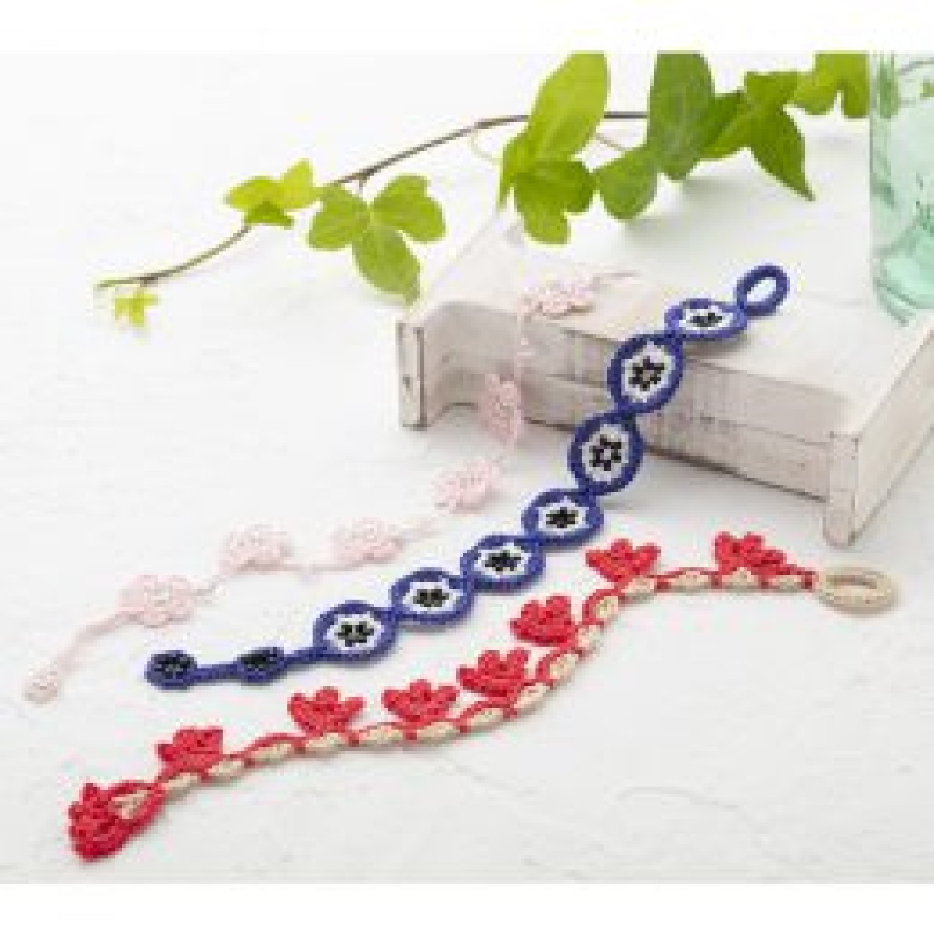 Oya Bracelet Turkish Lace Häkelset