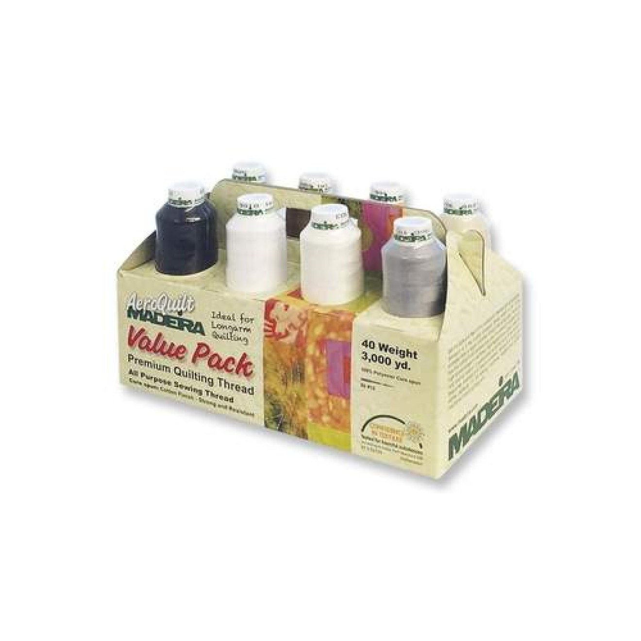 AeroQuilt 40 Value Pack Näh-und Quiltgarn