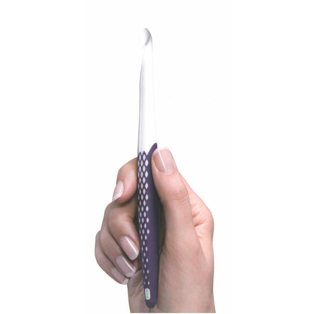 Wollhäkelnadel ergonomics